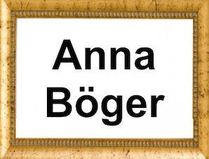 Anna Böger