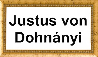 Justus von Dohnányi
