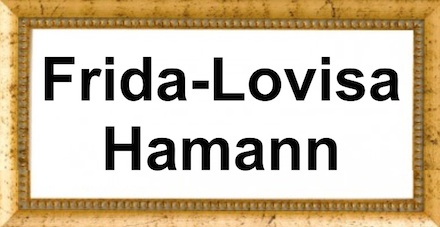 Frida-Lovisa Hamann