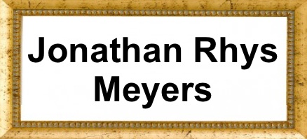 Jonathan Rhys Meyers